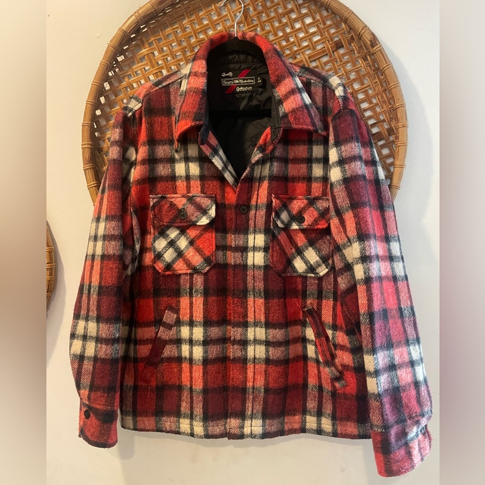 Men’s Vintage Sears Flannel Jacket | XL
